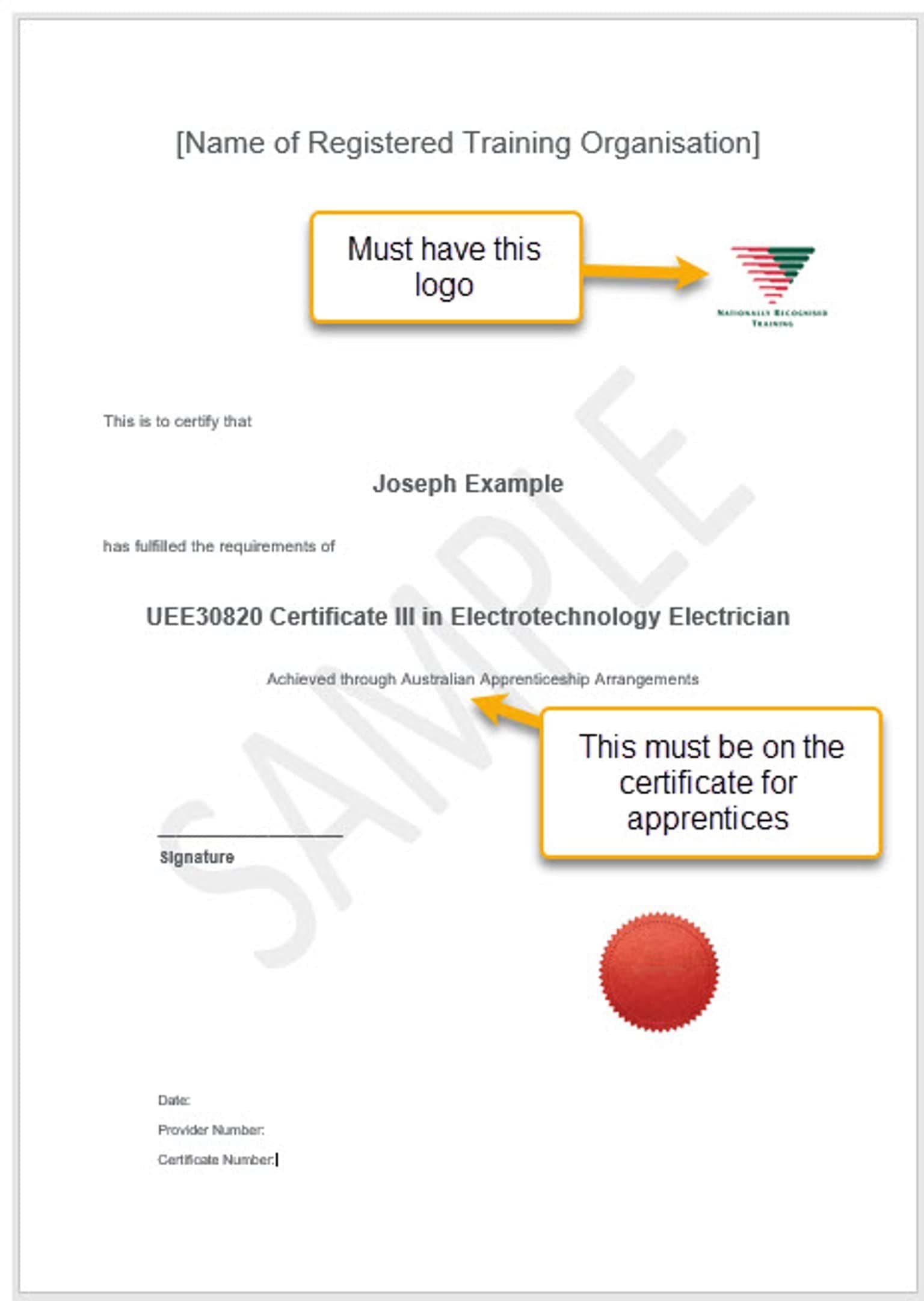 Certificate III in Electrotechnology Electrician